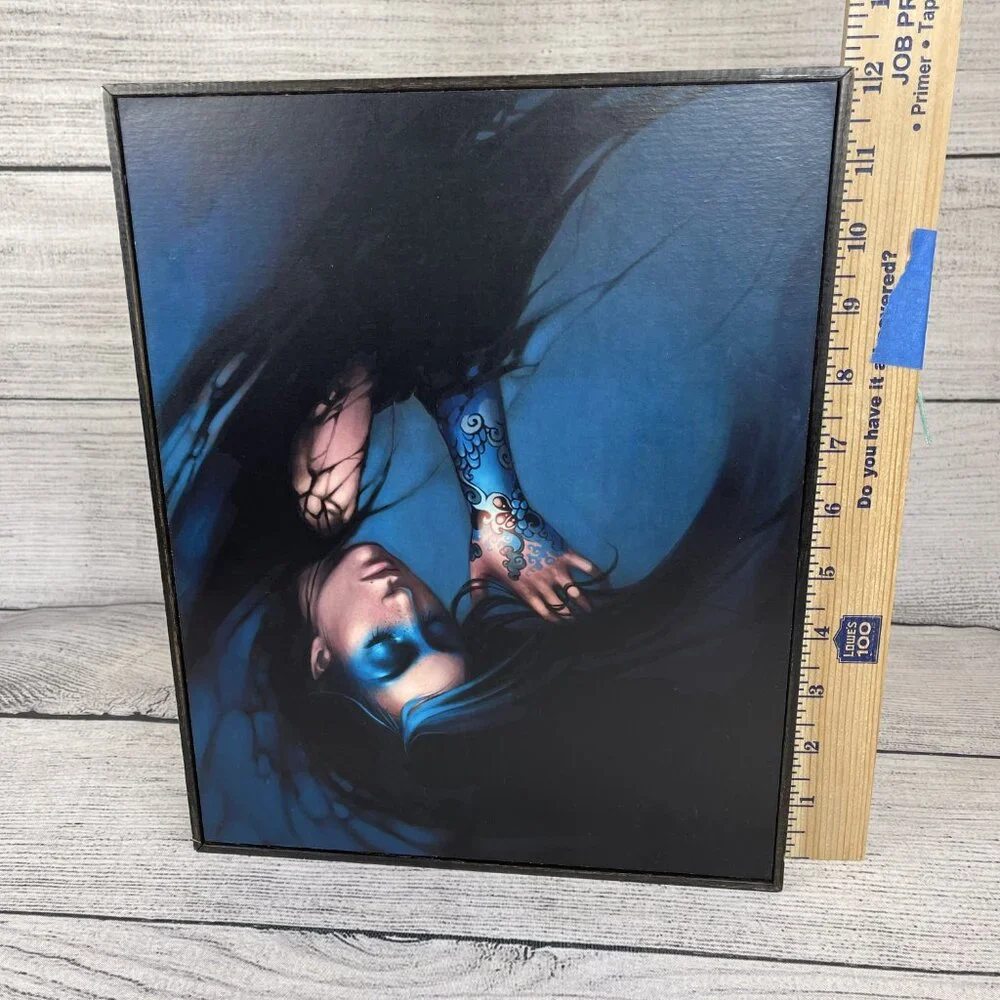 Charlie Bowater Sigur Mini Art Block Framed Print 10x12